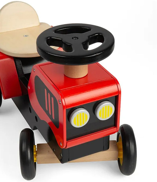 Drewniany jeździk traktor Bigjigs