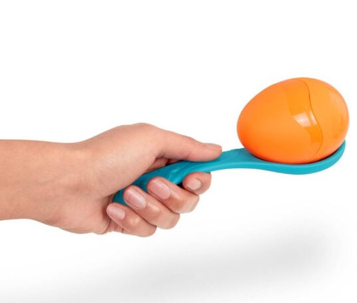 Gry zręcznościowe obręcze i jajka RingToss&Egg-and-Spoon Game B.Toys