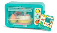 Interaktywny piekarnik i tort efekty dźwiękowe i świetlne Mini Chef Bake a Cake Playset B.toys