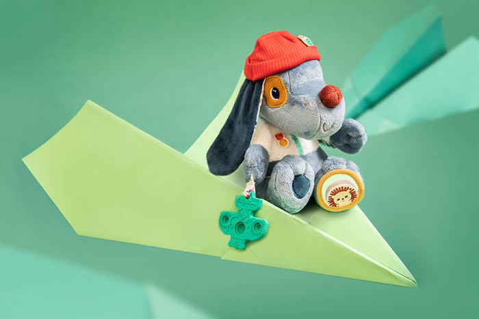 Przytulanka aktywizująca wielofunkcyjna Piesek Jules Lilliputiens