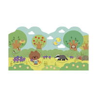 Książeczka z naklejkami Las Janod