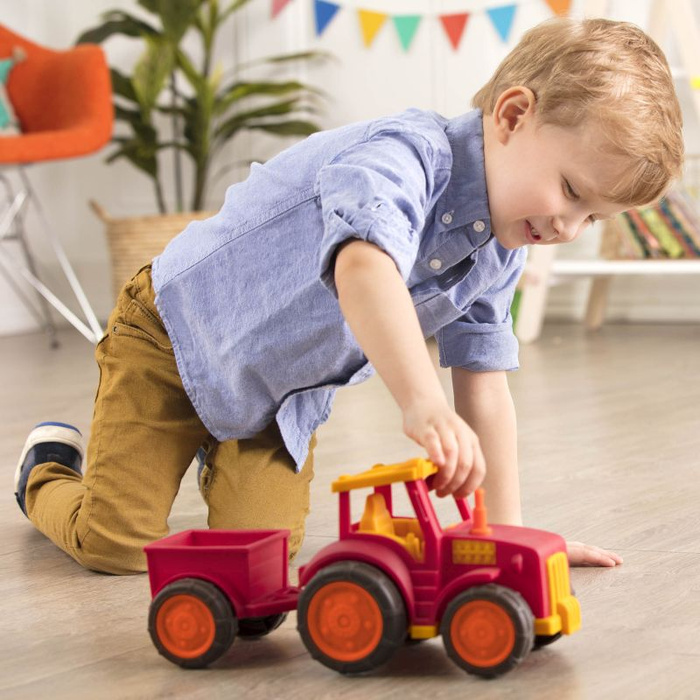 Traktor z przyczepką dla dzieci Wonder Wheels Battat