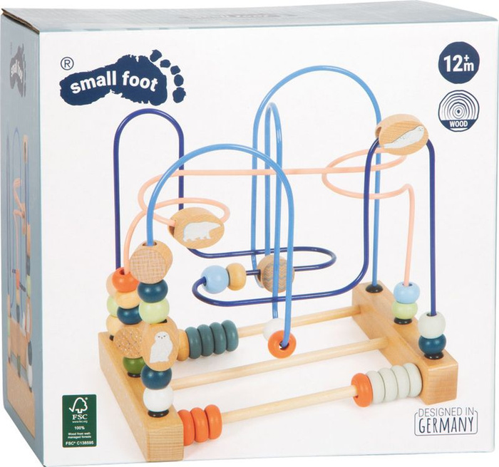 Drewniana pętla motoryczna dla dzieci Arktyka Small Foot