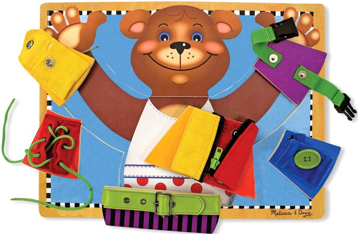 Tablica aktywności Ubierz misia Melissa and Doug