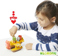 Samolot hydroplan ruchome śmigła Klorofil