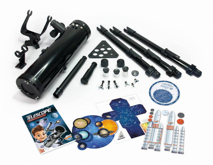 Teleskop zwierciadlany - 50 doświadczeń TS008B Buki