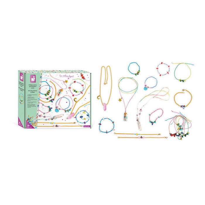 Zestaw do tworzenia biżuterii z kamieniami przynoszącymi szczęście Janod