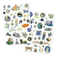 Tatuaże Las nocą świecące w ciemności Djeco