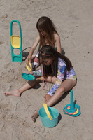 Wiaderko z sitkiem zestaw dla dzieci Bucki Lagoon + Banana Blue Quut