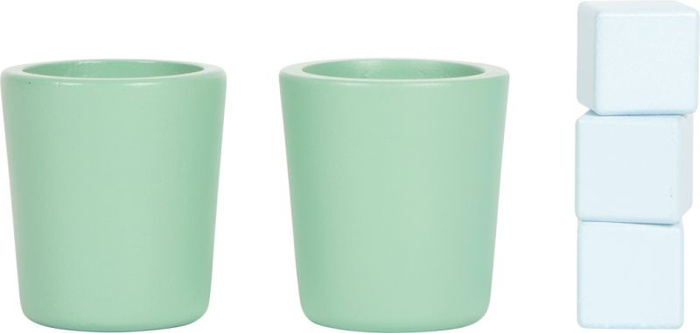 Drewniana kuchnia z wyspą kuchenną do zabawy dla dzieci Small Foot