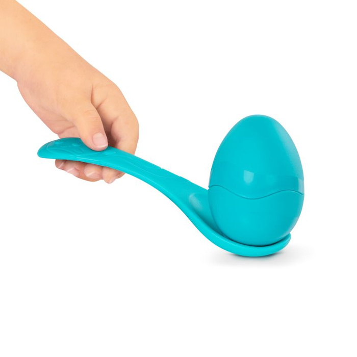 Gra zręcznościowa wyścig z jajkiem na łyżce B.Toys