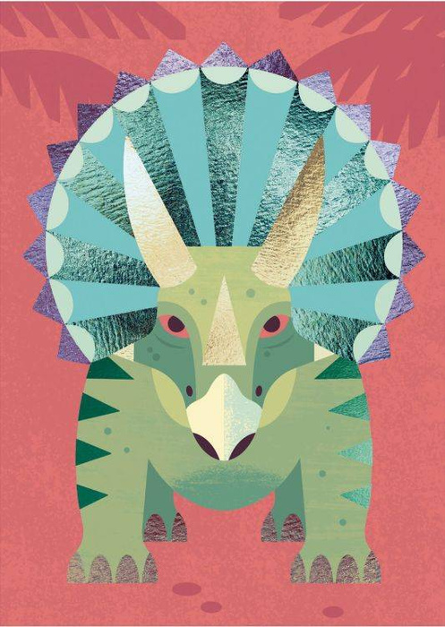 Zestaw do tworzenia metalicznych obrazków Dinozaury Djeco