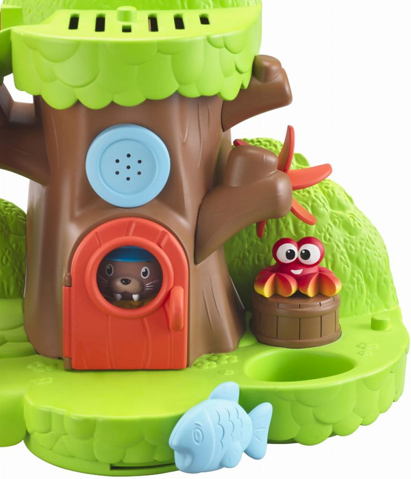 Zestaw zabawek kąpielowych wyspa pełna niespodzianek Klorofil