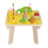 Drewniany stolik edukacyjny Farma Janod