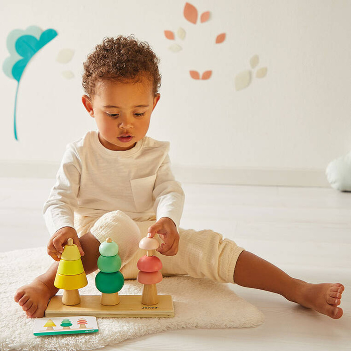 Zestaw 4 zabawek edukacyjnych Box 36 m-cy Janod