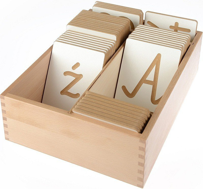 Alfabet polski pisany, przestrzenne litery i cyfry, Pilch