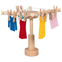 Drewniane mebelki dla lalek Pralnia Goki