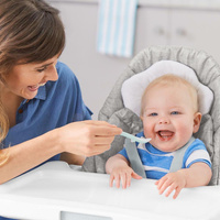 Zestaw łyżeczek Easy-Feed Grey/Soft Teal Skip Hop