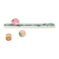 Układanka sorter kolorów i kształtów Ptaki Janod