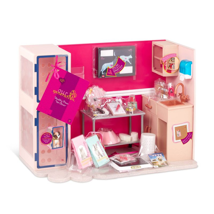 Lecznica weterynaryjna z wyposażeniem Healthy Paws Vet Clinic Our Generation