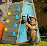 Drewniany plac zabaw Forteca Nerf Scout Defense Post KidKraft