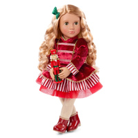Lalka świąteczna Hollie 46 cm Our Generation