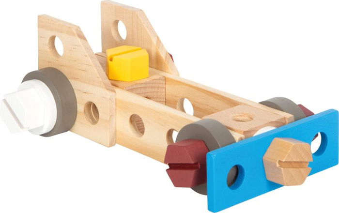 Drewniane narzędzia dla dzieci w plecaku Small Foot