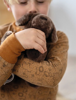 Piesek z torbą transportową i akcesoriami Small Foot