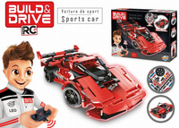 Samochód sportowy zdalne sterowanie samodzielny montaż Buki 