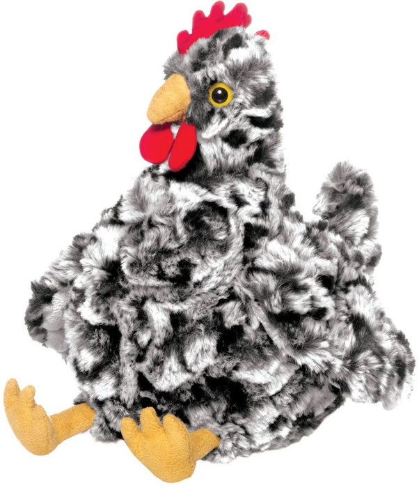 Przytulanka czarno-biały kurczak Henley Manhattan Toy