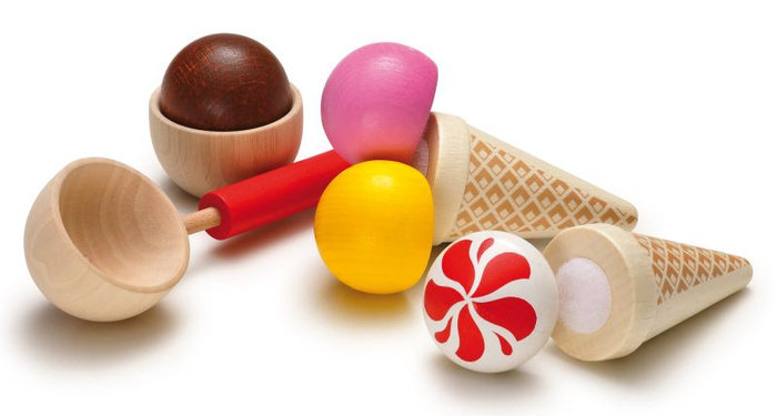 Zestaw z lodami, Erzi