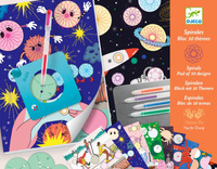 Zestaw artystyczny dla dzieci spirale Motywy Djeco