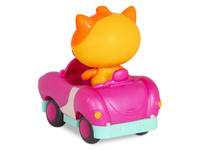 Zestaw miękkich autek sensorycznych do rączki Light Up Cars B.toys