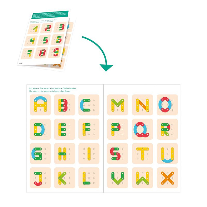 Zestaw edukacyjny Colors and Shapes Goula