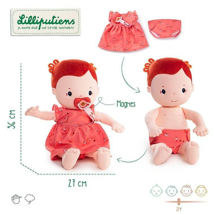 Duża lalka dzidziuś Rose Lilliputiens