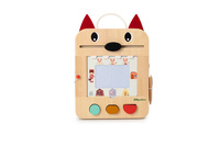 Drewniana tablica znikopis Wilk Louis Lilliputiens