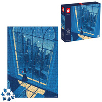 Puzzle artystyczne Nocny widok w błękicie 500 elementów 8+ Janod