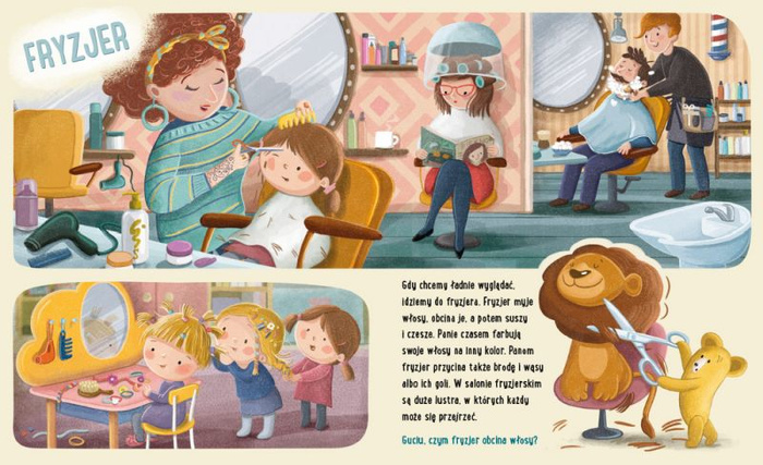 Feluś i Gucio poznają zawody Nasza Księgarnia