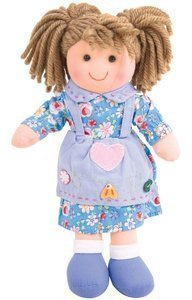Lalka dla dziewczyn. Małgosia, 30 cm, Bigjigs Toys