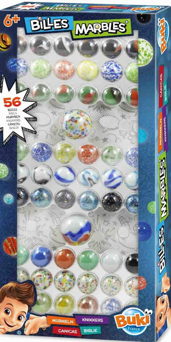 Szklane kulki - 56 szt. PM856 Buki