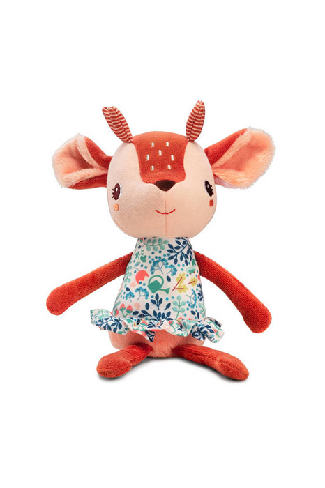 Miękka przytulanka do zasypiania Sarenka Stella w ozdobnym pudełku Lilliputiens