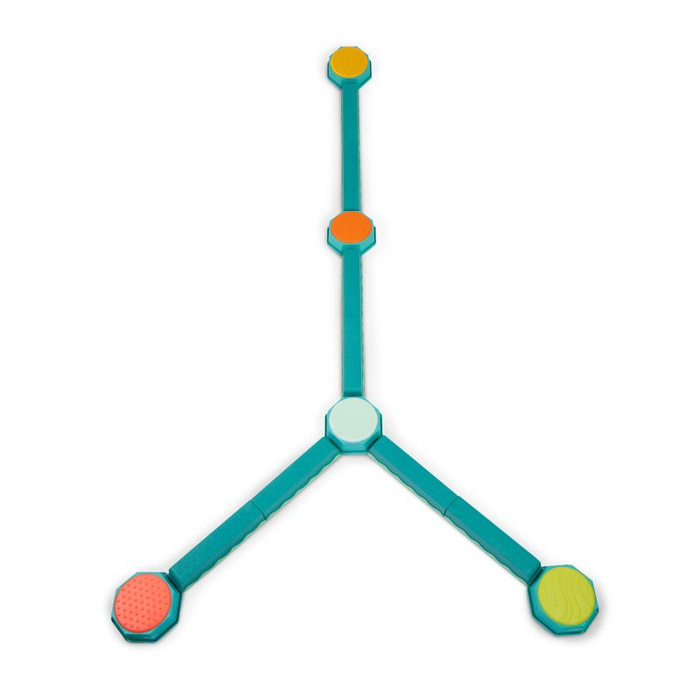 Zestaw modułowy Kombinacyjna ścieżka sensoryczna Balance & Build Set B.Toys