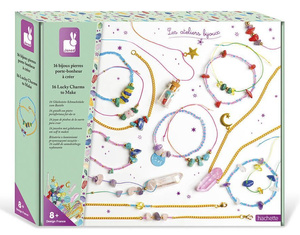 Zestaw do tworzenia biżuterii z kamieniami przynoszącymi szczęście Janod