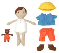 Alex lalka z małym przyjacielem misiem Manhattan Toy