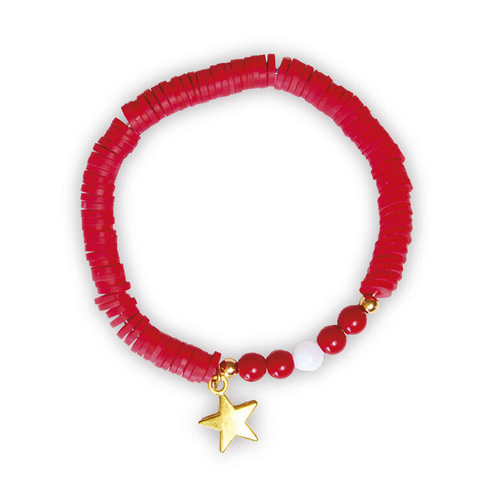 Zestaw do tworzenia biżuterii ze stojakiem Bransoletka na każdy dzień tygodnia Janod