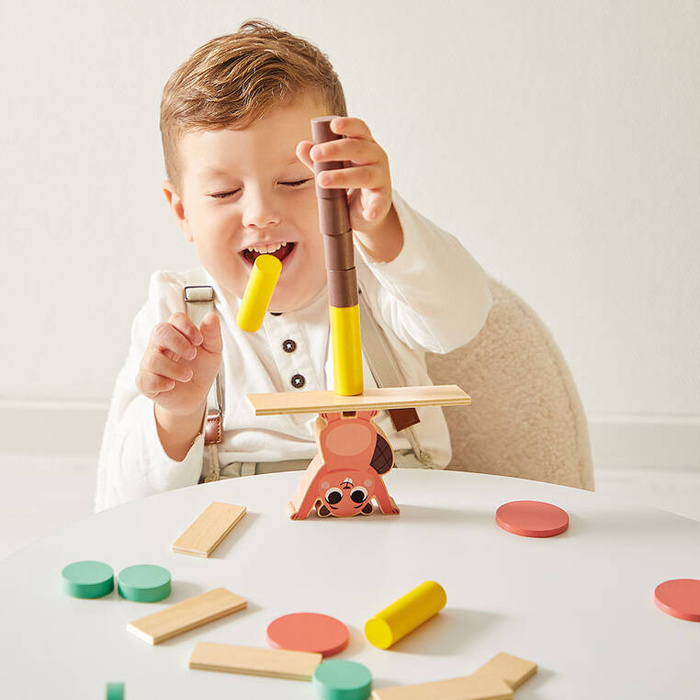 Zestaw 4 zabawek edukacyjnych Box 36 m-cy Janod