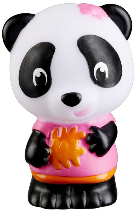 Zestaw 4 figurek rodzina misiów panda Klorofil