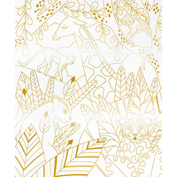 Artystyczny zestaw kreatywny Złote kontury Zwierzęta Janod