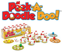 Memory gra na dobrą pamięć Kurnik Peek-A-Doodle Doo Fat Brain Toys