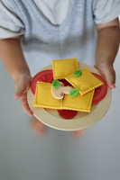 Zestaw makaron po włosku filcowy Janod